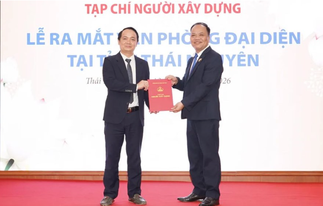 Tạp chí Người Xây dựng ra mắt Văn phòng đại diện tại Thái Nguyên
